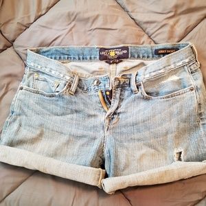 Lucky Brand Relaxed / Distressed Abbey Shorts